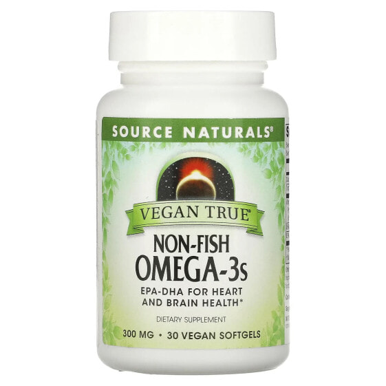 Vegan True, Non-Fish Omega-3s, 300 mg, 30 Vegan Softgels