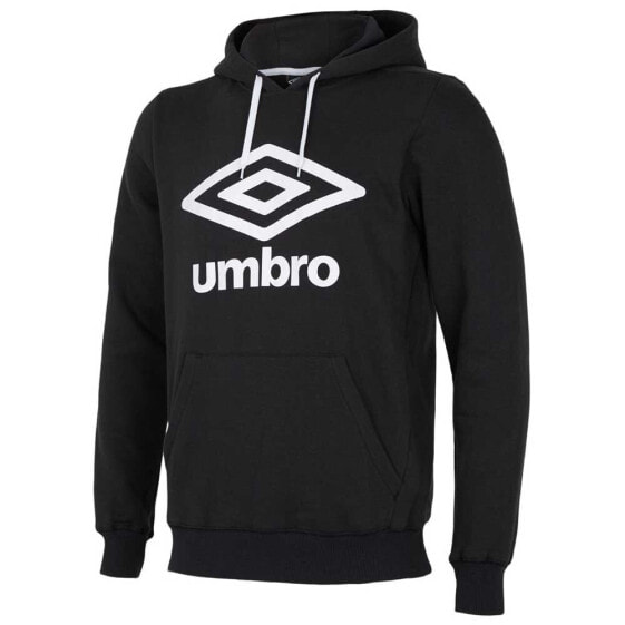 UMBRO Large Logo Half Zip Hoodie