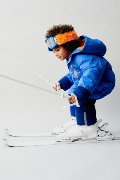 Бриджи для малышей ZARA - комбинезон лыжный с водоотталкивающей и ветрозащитной отделкой