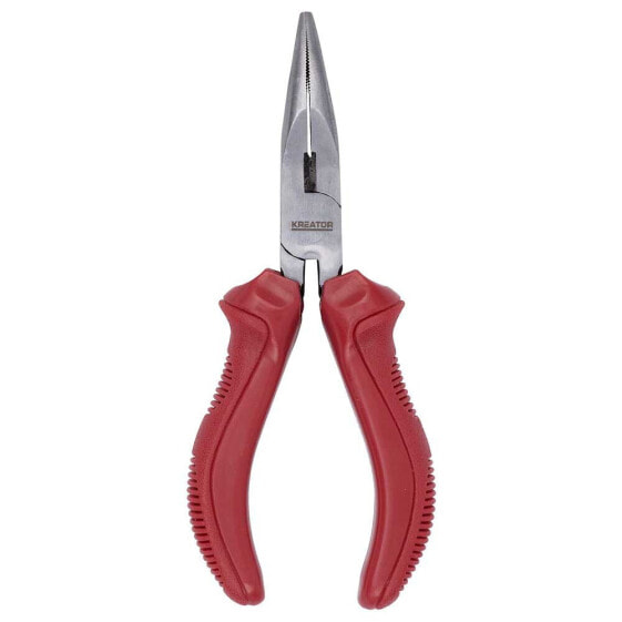 KREATOR 150 mm Curved Nose Pliers