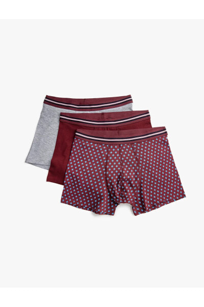 Трусы мужские Koton 3-pack Boxer Set Шелковистые