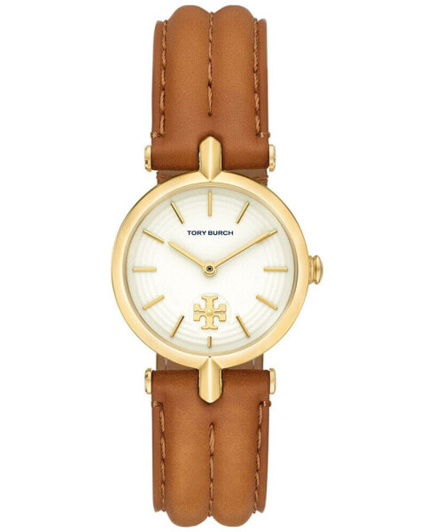 Women's Kira Luggage Leather Strap Watch 30mm