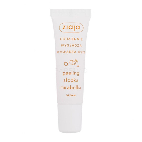 Ziaja Lip Scrub Sweet Mirabelle 12 ml peeling für Frauen