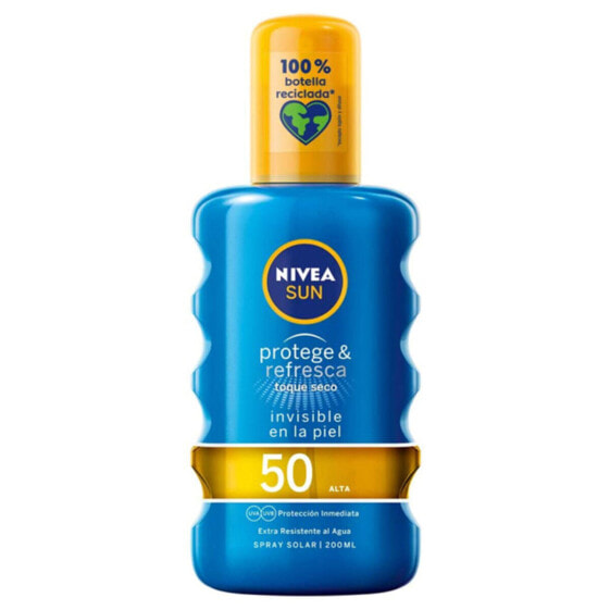 Защитный спрей от солнца PROTEGE & REFRESCA Nivea Spf 50 (200 ml) 50 (200 ml)