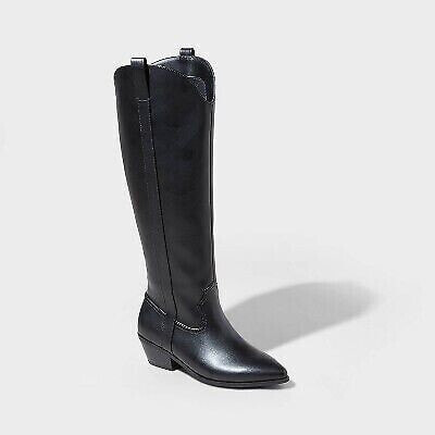 Women's Sommer Western Boots - Universal Thread Black 7.5