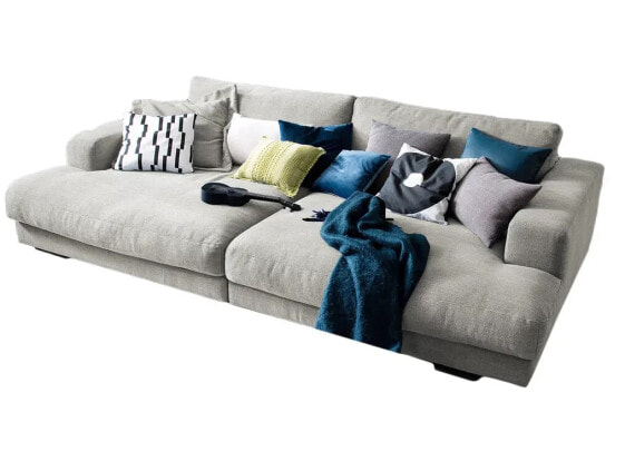 KAWOLA Big Sofa MADELINE Stoff