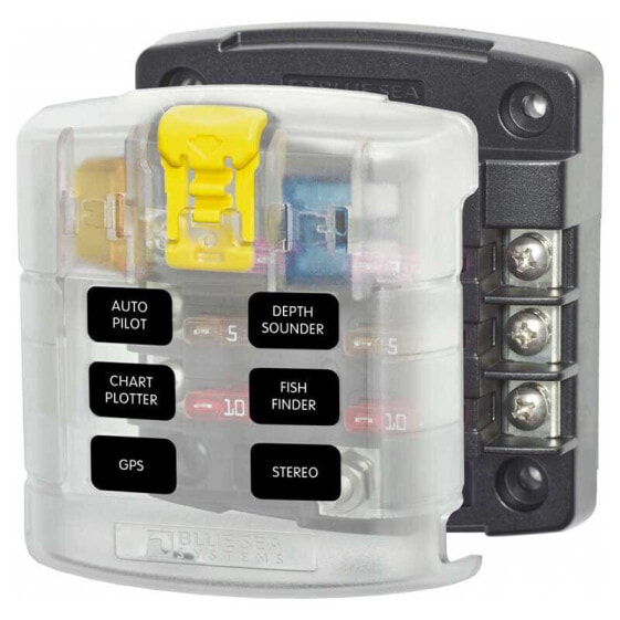 BLUE SEA SYSTEMS ST Blade 5028 Battery Terminal 6 Circuits Fuse Block