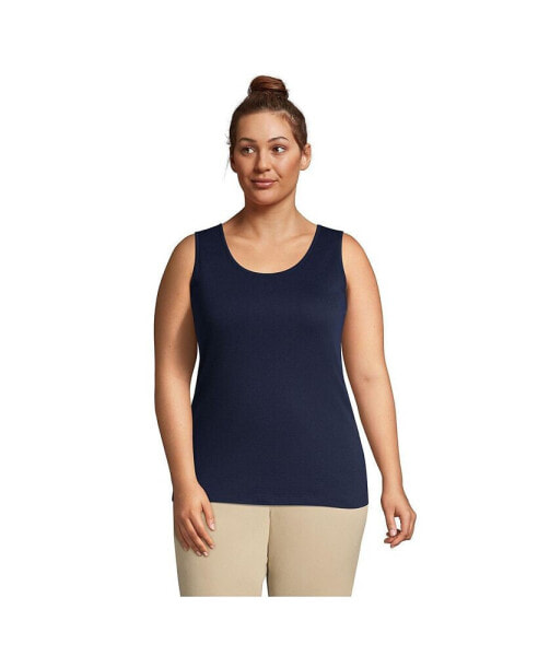 Plus Size Cotton Tank Top