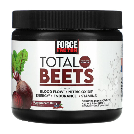 Total Beets, Original Drink Powder, Pomegranate Berry, 7.4 oz (210 g)