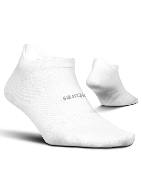 Men's High Performance Ultra Light Ankle Sock - No Show Socks for Women & Men with Heel Tab