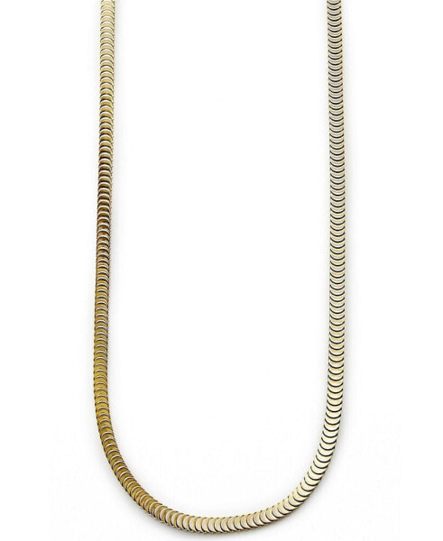 Sutton by Rhona Sutton sutton Stainless Steel Snake Chain Necklace