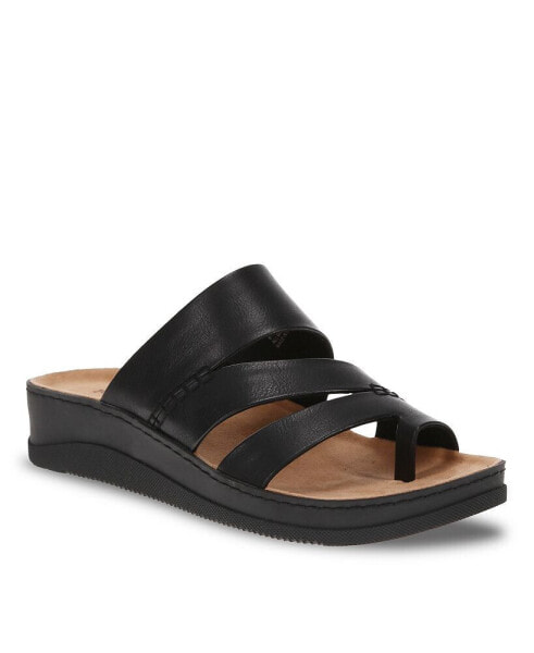 Women's Fresha Toe Loop Wedge Sandals