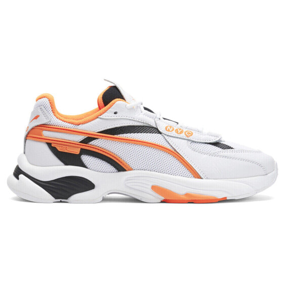 Puma RsConnect Flagship Lace Up Mens White Sneakers Casual Shoes 38360501