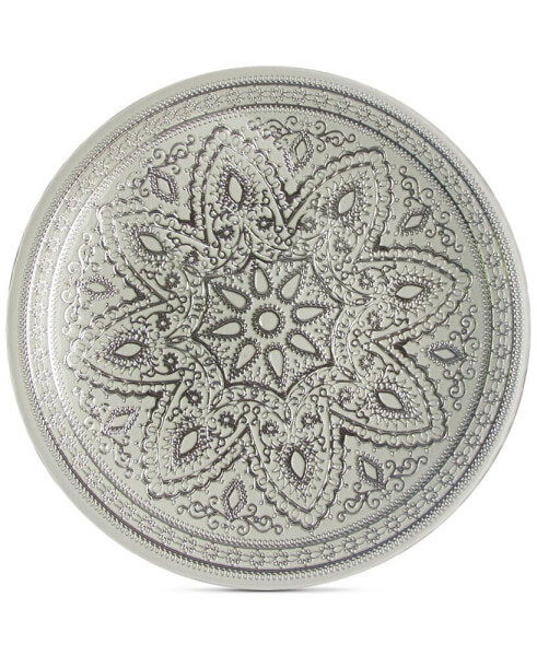 Jay Import Divine Silver Charger Plate