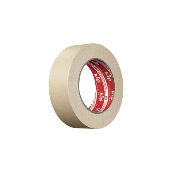 Kip Feinkrepp Extra 301 MASKING-TEC® leicht gekreppt natur Länge 50 m Breite 24 mm, VE: 36 Rolle