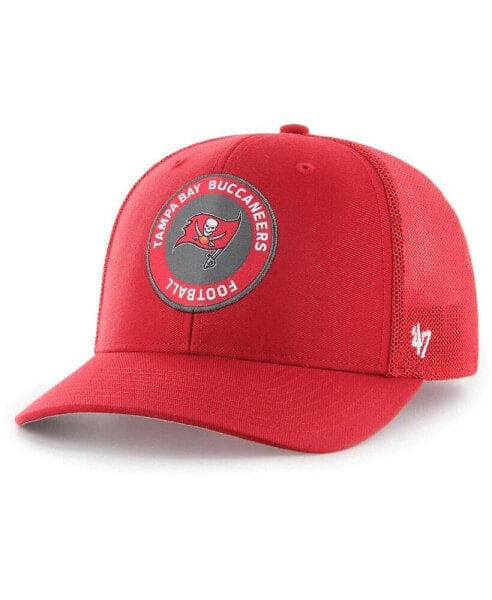 Men's Red Tampa Bay Buccaneers Unveil Flex Hat