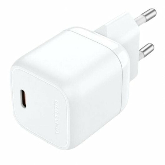 Сетевое зарядное устройство Vention FAKW0-EU 30 W USB-C Белый