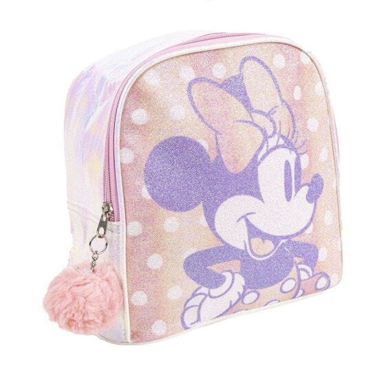 Детский рюкзак Minnie Mouse Повседневный Розовый 18 x 21 x 10 см