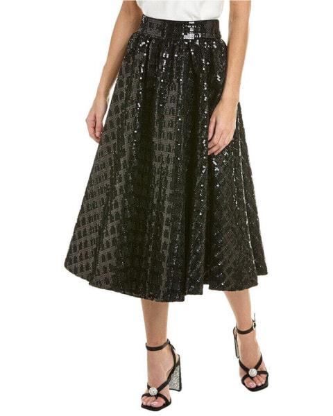 Alice + Olivia Nilda Skirt Women's Black 2