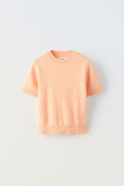 Knit t-shirt