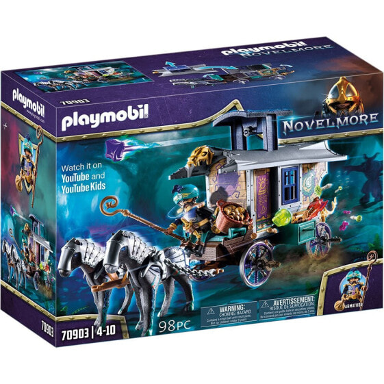 Игровой набор Playmobil Violet Vale Carriage Of Mercaderes Novelmore (Долина Фиалок - Карета торговцев)