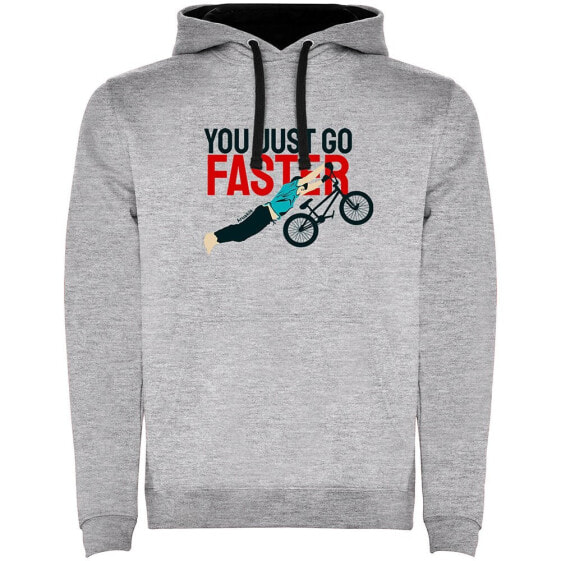 KRUSKIS Go Faster Two-Colour hoodie