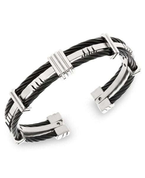 Браслет Sutton Black Cable Bangle