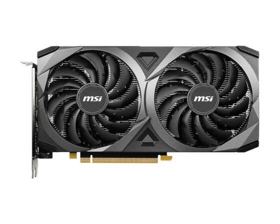 MSI RTX3060 VENTUS 2X OC 8GB - GeForce RTX 3060 - 8 GB - GDDR6 - 128 bit - 7680 x 4320 pixels - PCI Express x4