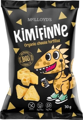 Kindersnack KiMiFiNNe Bio Cheese Tortillas, ab 6 Jahren, 30 g