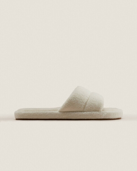 Terry slipper slippers