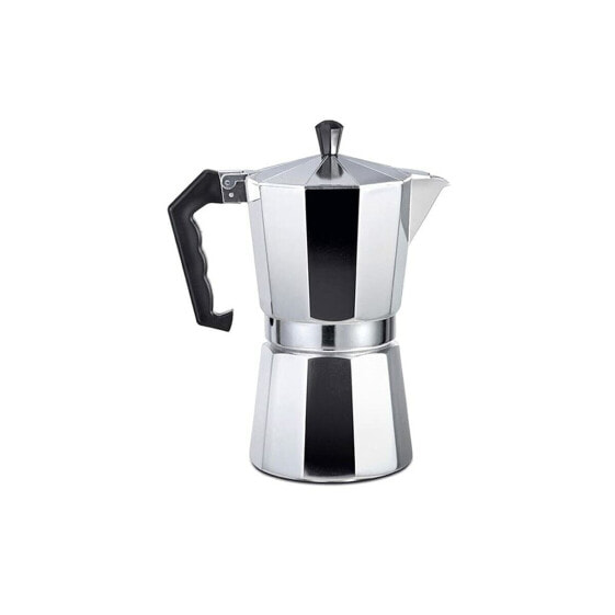 Кофеварка гейзерная EDM Italian Coffee Pot Aluminium 6 Cups