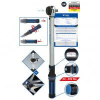 Brilliant Tools BT141901 1/2 Drehmomentschlüssel 20 200 Nm