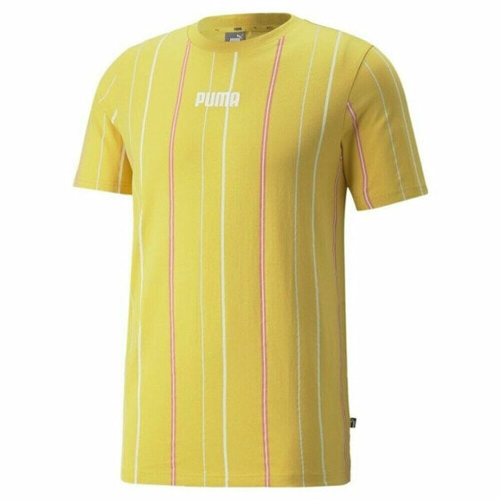 Футболка мужская Puma Modern Basics Stripe M Жёлтый