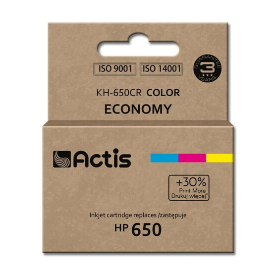 Картридж с оригинальными чернилами Actis KH-650CR Розовый/Желтый