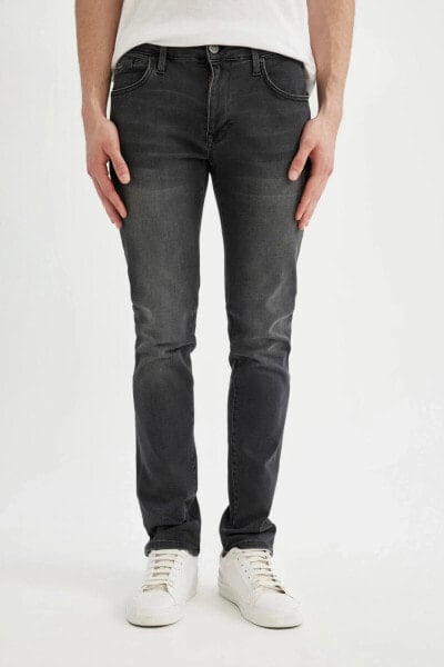 Pedro Slim Fit Dar Kalıp Normal Bel Dar Paça Jean Pantolon C5681AX24SM