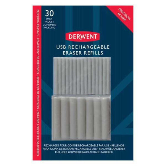 DERWENT Rechargeable Refill Eraser 30 Units