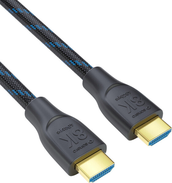 Sonero X-PHC111-010 - 1 m - HDMI Type A (Standard) - HDMI Type A (Standard) - 48 Gbit/s - Black