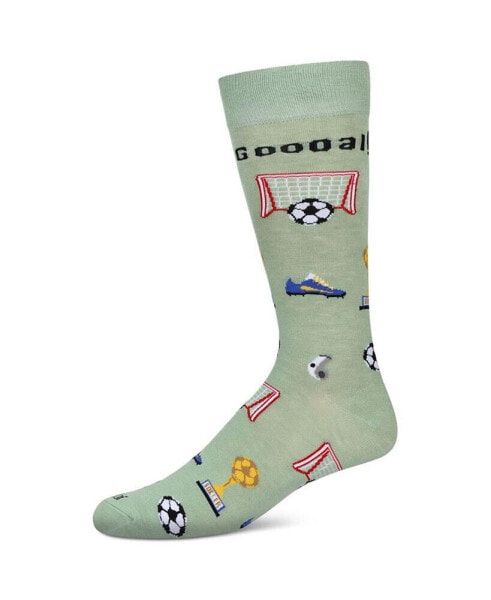 Men's Soccer Novelty Crew Socks