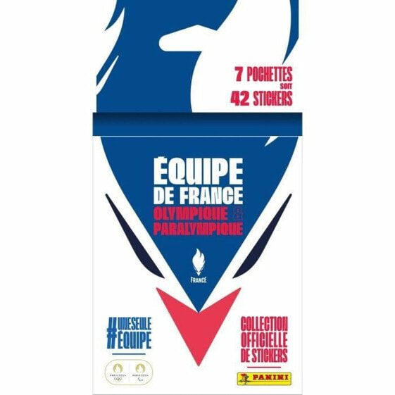 Наклейки Panini Olympique France 7 Предметов