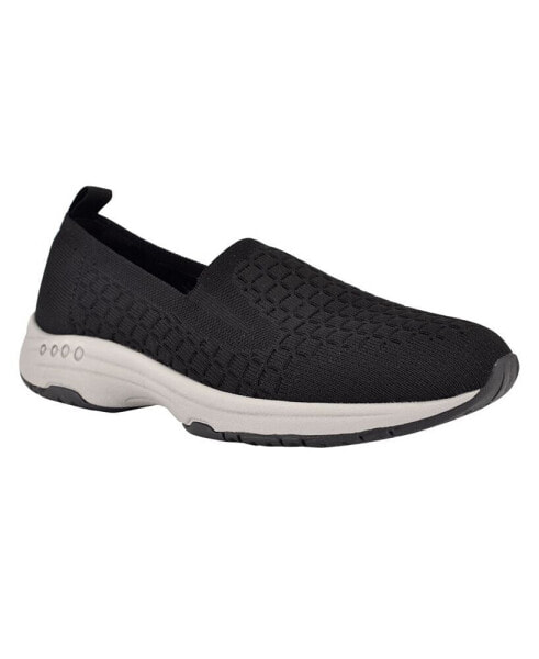 Women's Tech Round Toe Casual Slip-on Flats