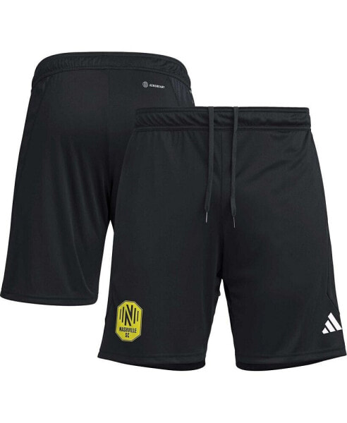 Шорты тренировочные Adidas Nashville SC 2023 черные для мужчин