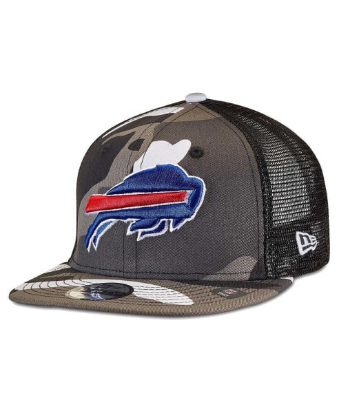 Бейсболка детская New Era Camo Buffalo Bills Trucker 9FIFTY Snapback для мальчиков