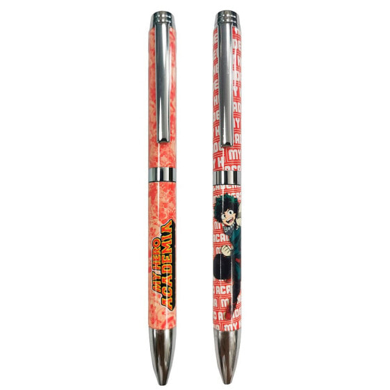 MY HERO ACADEMIA Set Of 2 Ball Pens Metallic In Box