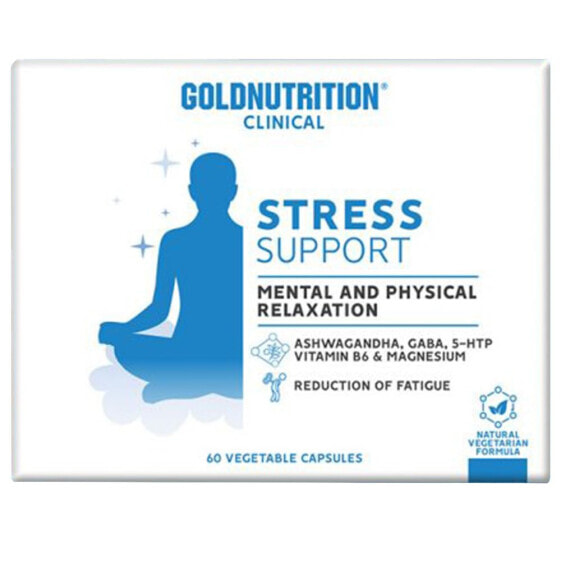 Капсулы для поддержки стресса Gold Nutrition Stress Support 60 штук