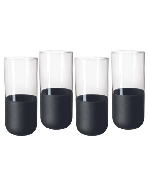 Manufacture Crystal Rock Highball Glasses, Set of 4