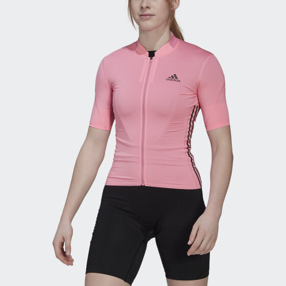 adidas women The Short Sleeve Cycling Jersey