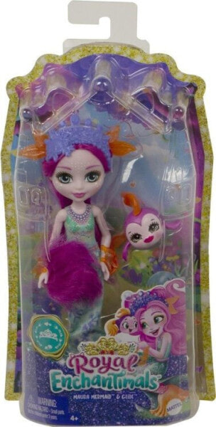 Mattel Enchantimals Royals Maura syrenka & rybka glide (GYJ02)