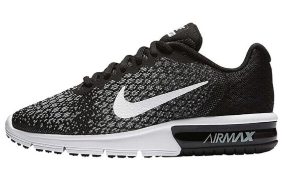 Кроссовки женские Nike Air Max Sequent 2 черно-белые