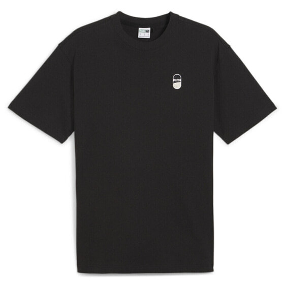 Puma Downtown 180 Logo Crew Neck Short Sleeve T-Shirt Mens Size S Casual Tops 6