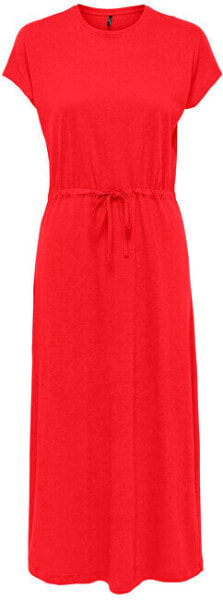 Dámské šaty ONLMAY Regular Fit 15257472 Flame Scarlet